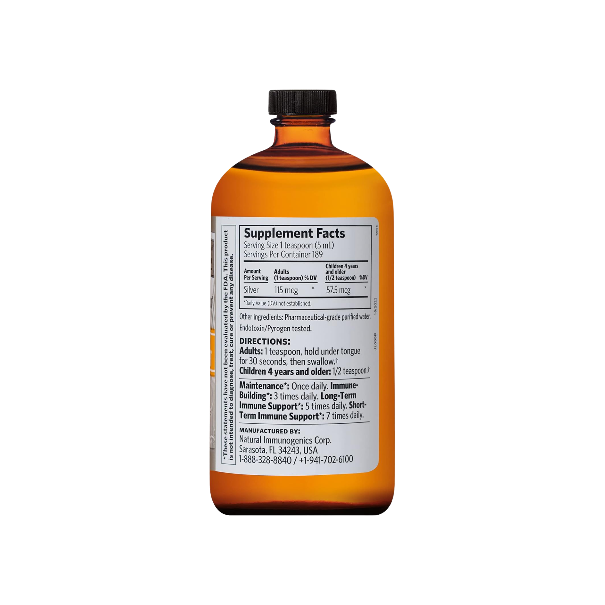 Bio-Active Silver Hydrosol