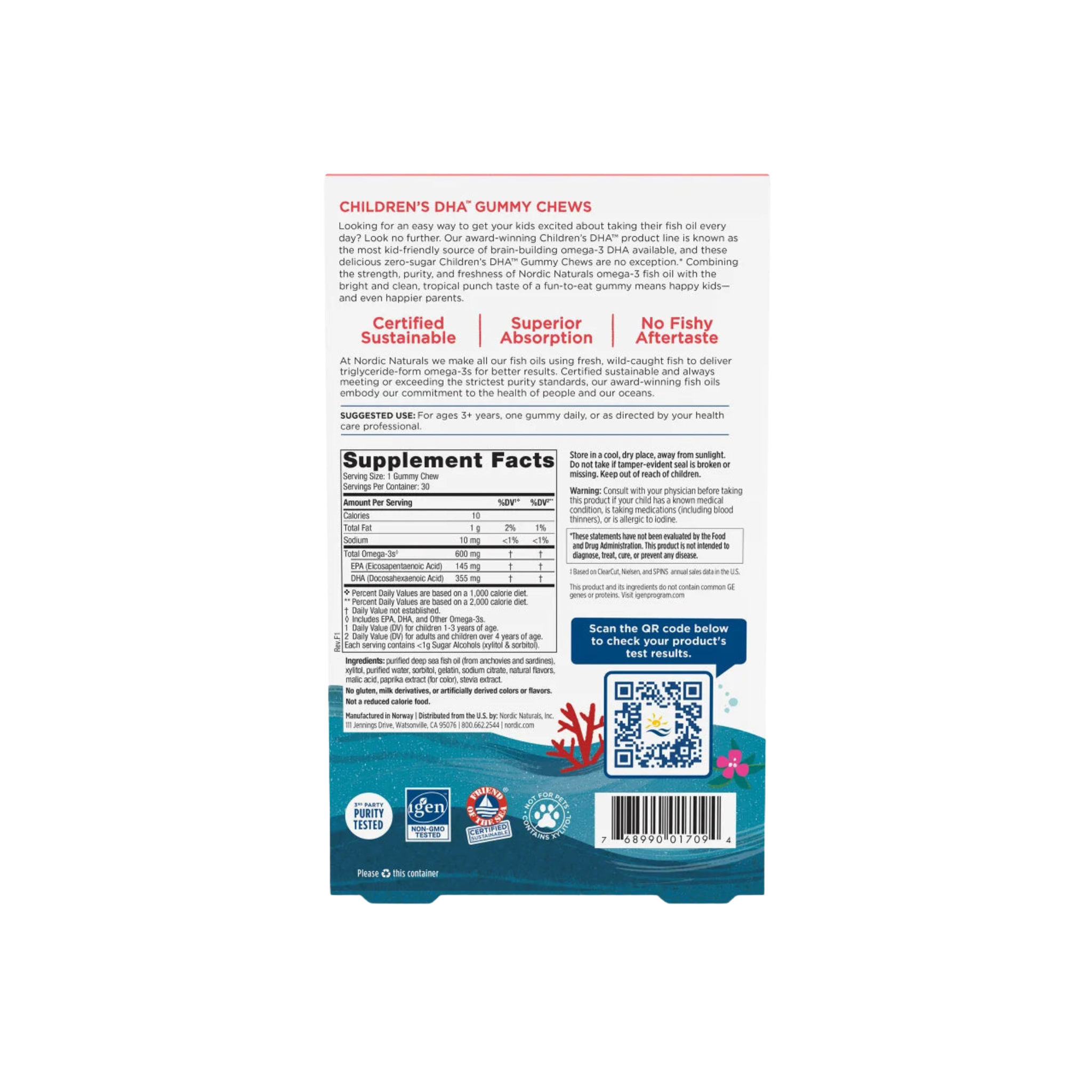 Children’s DHA Gummy Chews