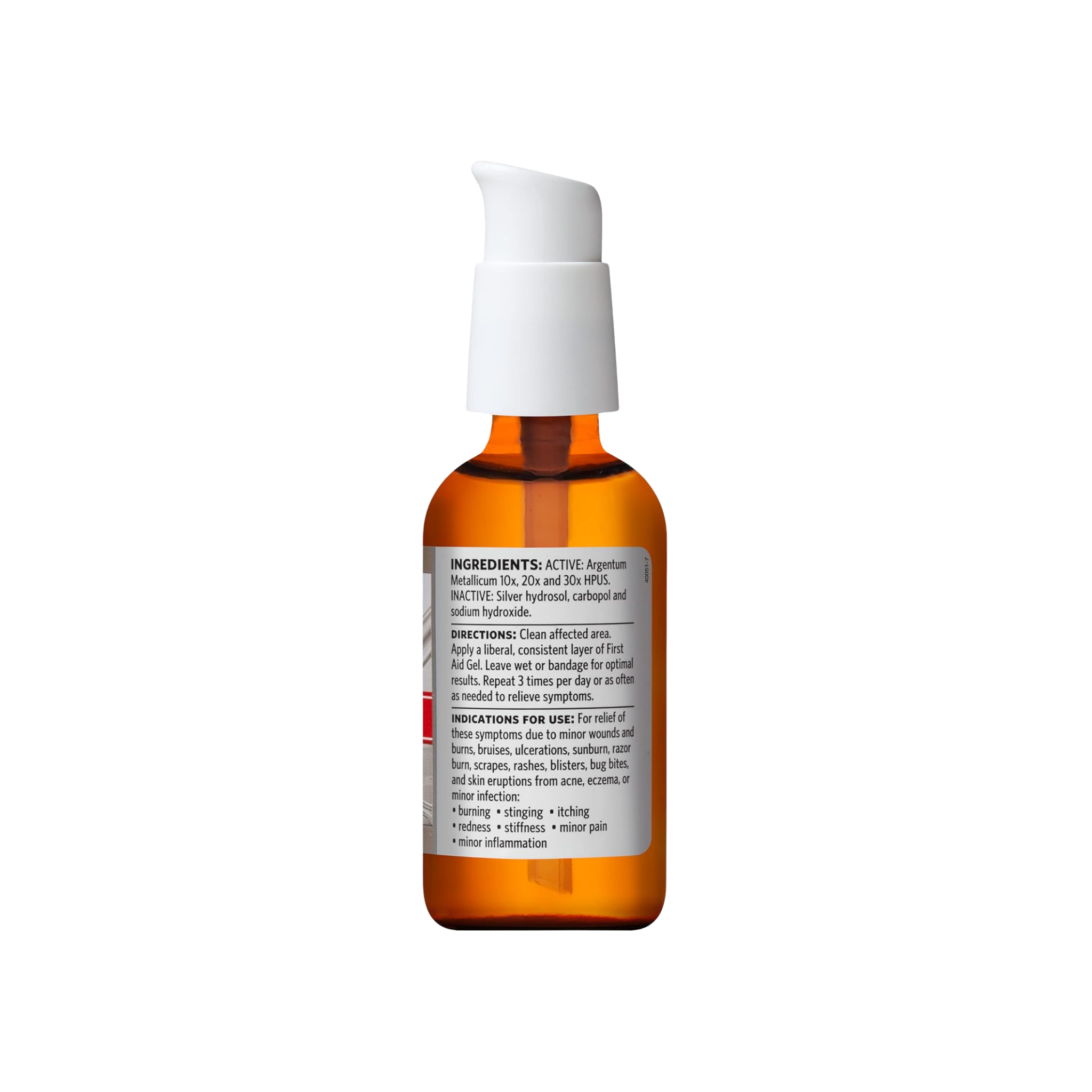 Silver First Aid Gel Topical Relief