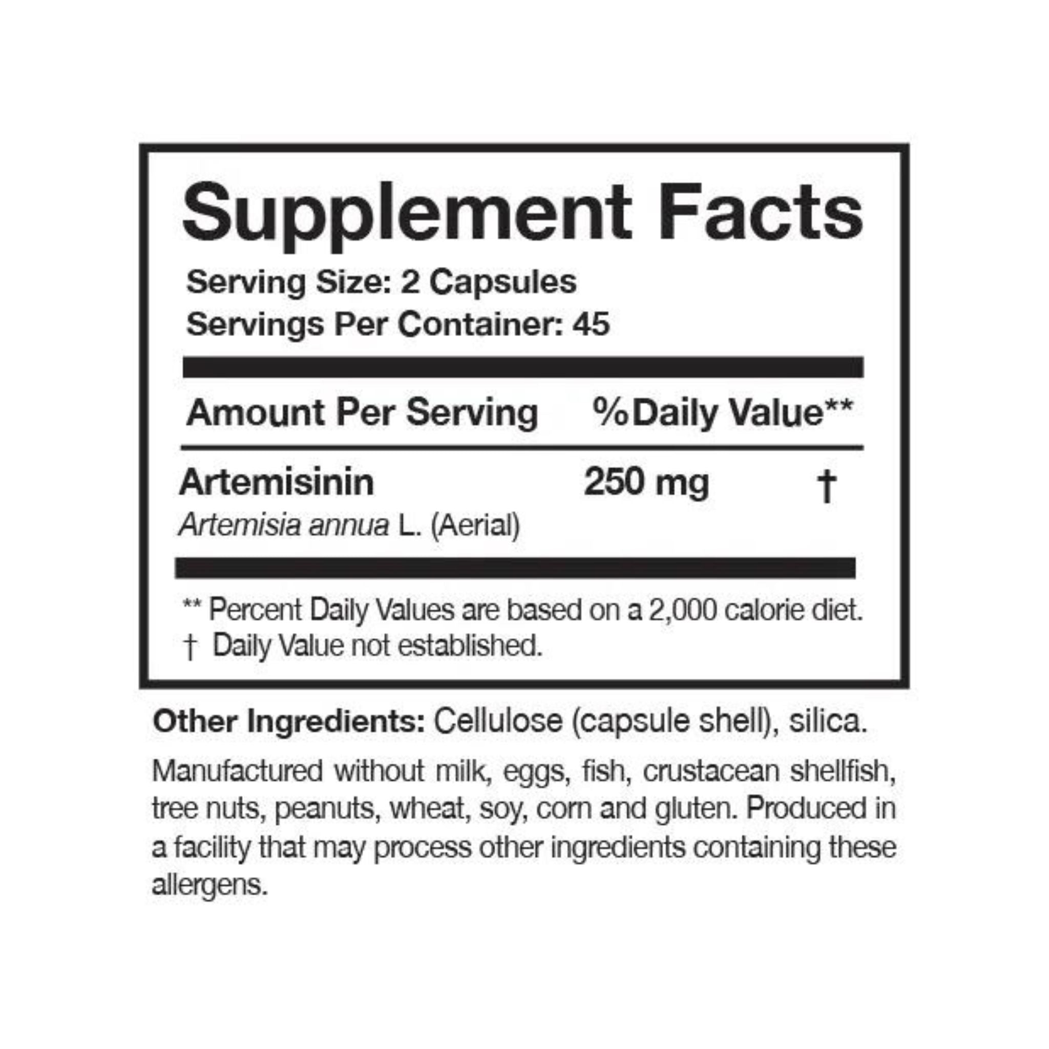 Artemisinin Solo