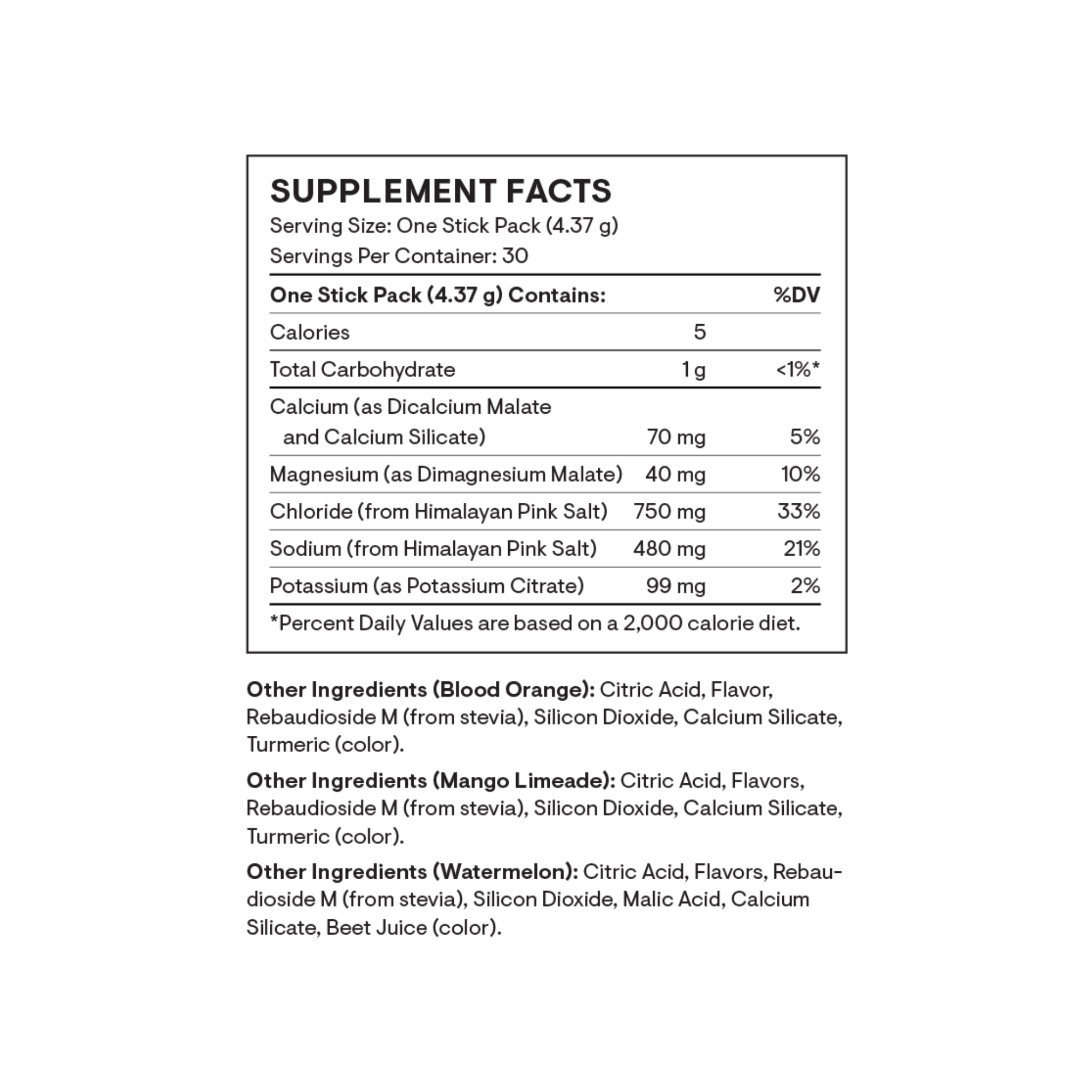 Daily Electrolytes – Variety Pack