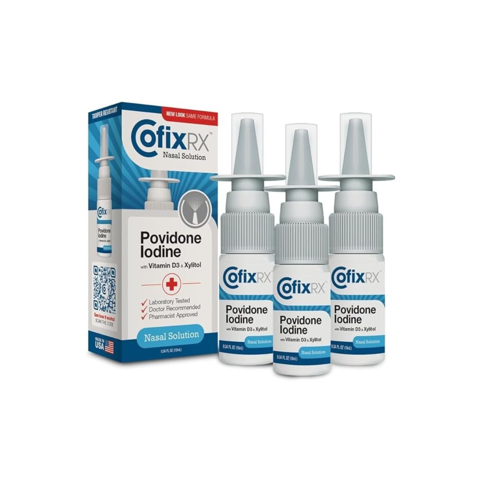 Povidone-Iodine Nasal Cleanse Spray