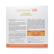 OptiCleanse® GHI Vanilla Delight Sugar- & Stevia-Free